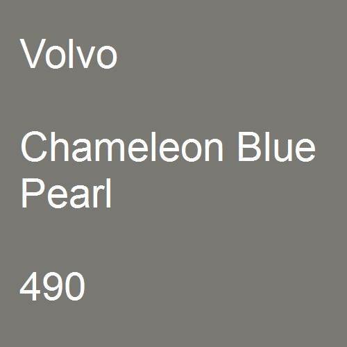 Volvo, Chameleon Blue Pearl, 490.